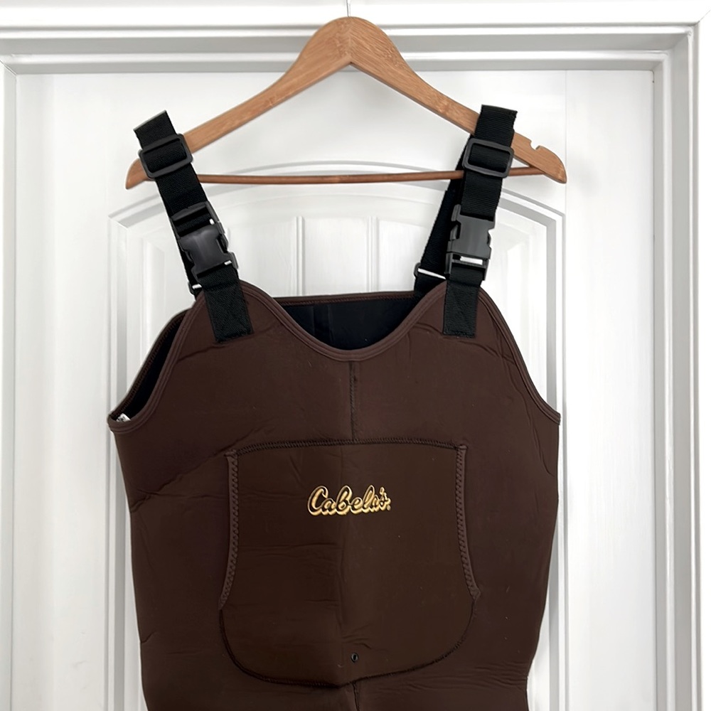 Cabela’s Classic Neoprene Brown Waders size XL